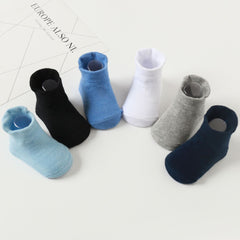 6pairs Non-slip Baby Floor Socks for Infants Learning to Walk Indoor Activities