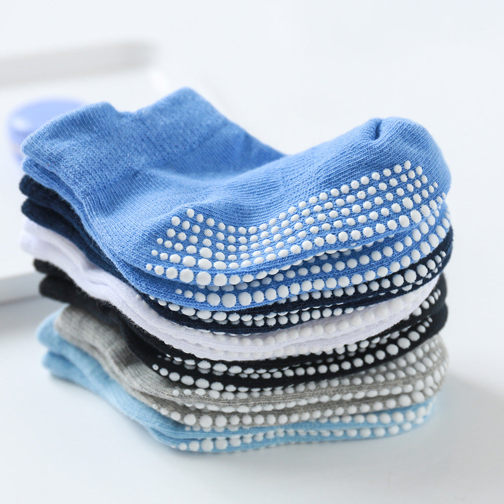 6pairs Non-slip Baby Floor Socks for Infants Learning to Walk Indoor Activities