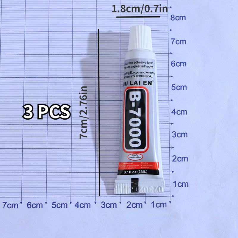 B7000 Liquid Glue Phone Repair Adhesive Multipurpose Diy Glue 3ML