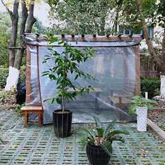 Transparent PE Film Tarpaulin Garden