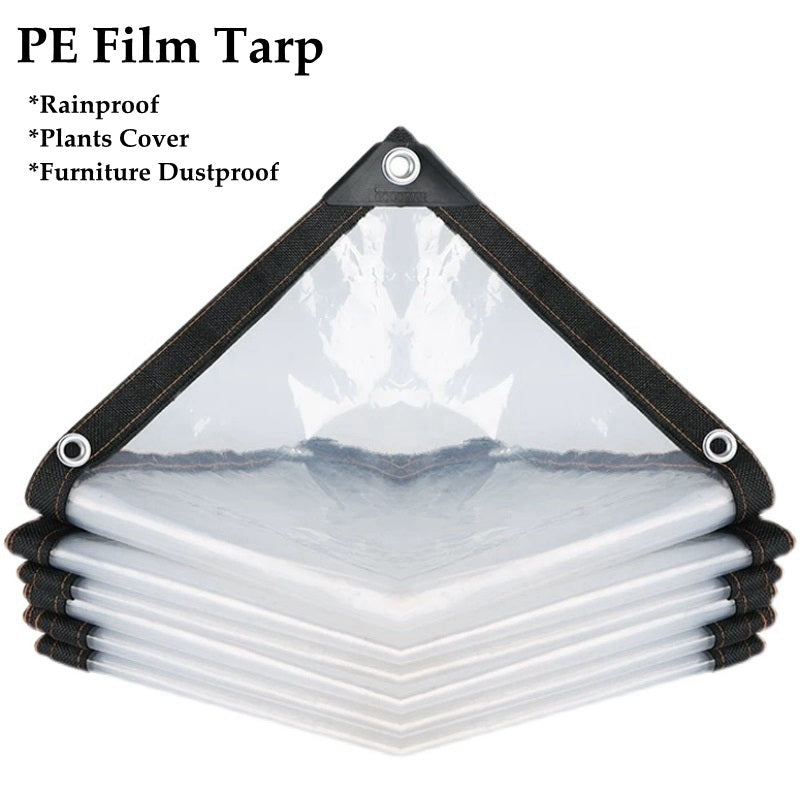 Transparent PE Film Tarpaulin Garden