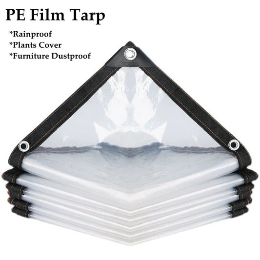 Transparent PE Film Tarpaulin Garden