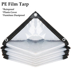 Transparent PE Film Tarpaulin Garden