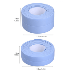 1m PVC Wall Corner Sealing Waterproof Adhesive Tape