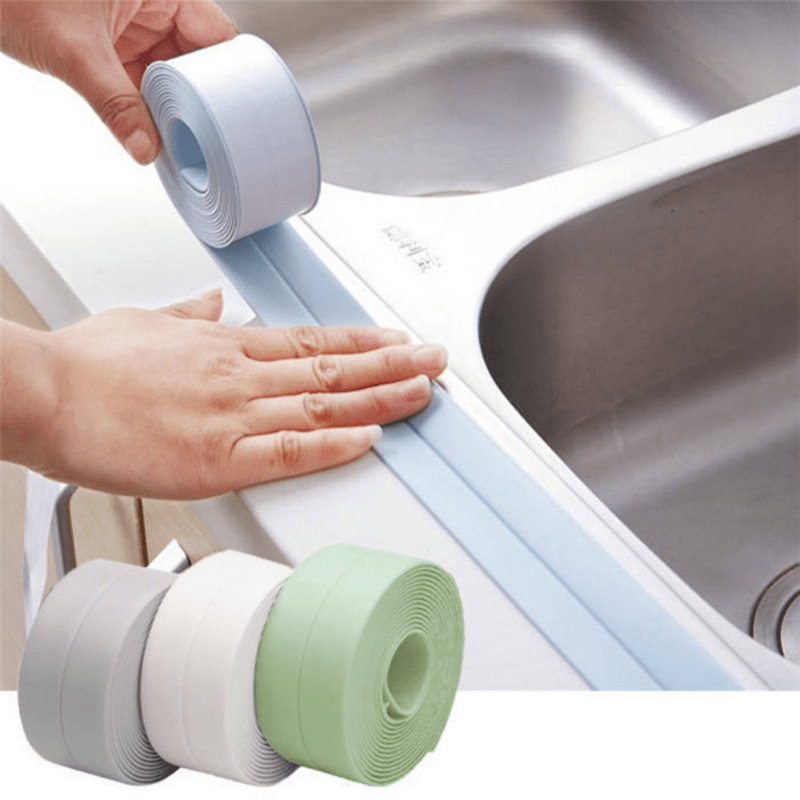1m PVC Wall Corner Sealing Waterproof Adhesive Tape