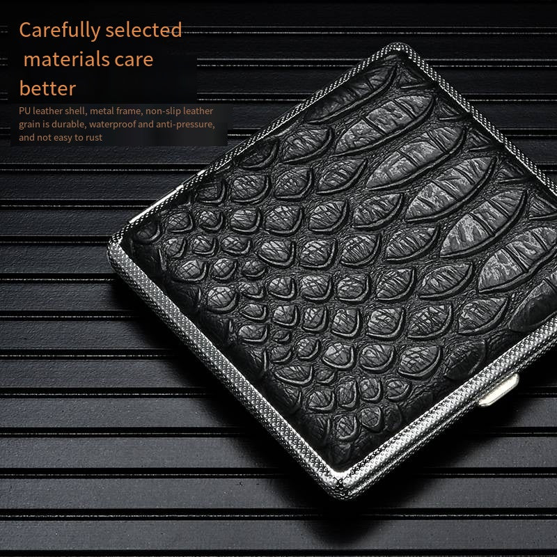 Lightweight Metal Cigarette Box Boutique