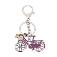 Creative Bicycle Keychain Zinc Alloy Pendant Small Gift