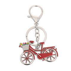 Creative Bicycle Keychain Zinc Alloy Pendant Small Gift