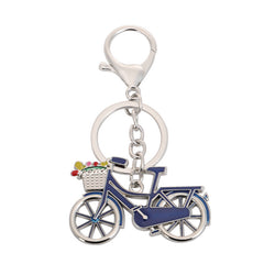 Creative Bicycle Keychain Zinc Alloy Pendant Small Gift