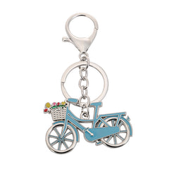 Creative Bicycle Keychain Zinc Alloy Pendant Small Gift