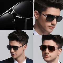 Men's Aluminum Magnesium Polarized Sunglasses