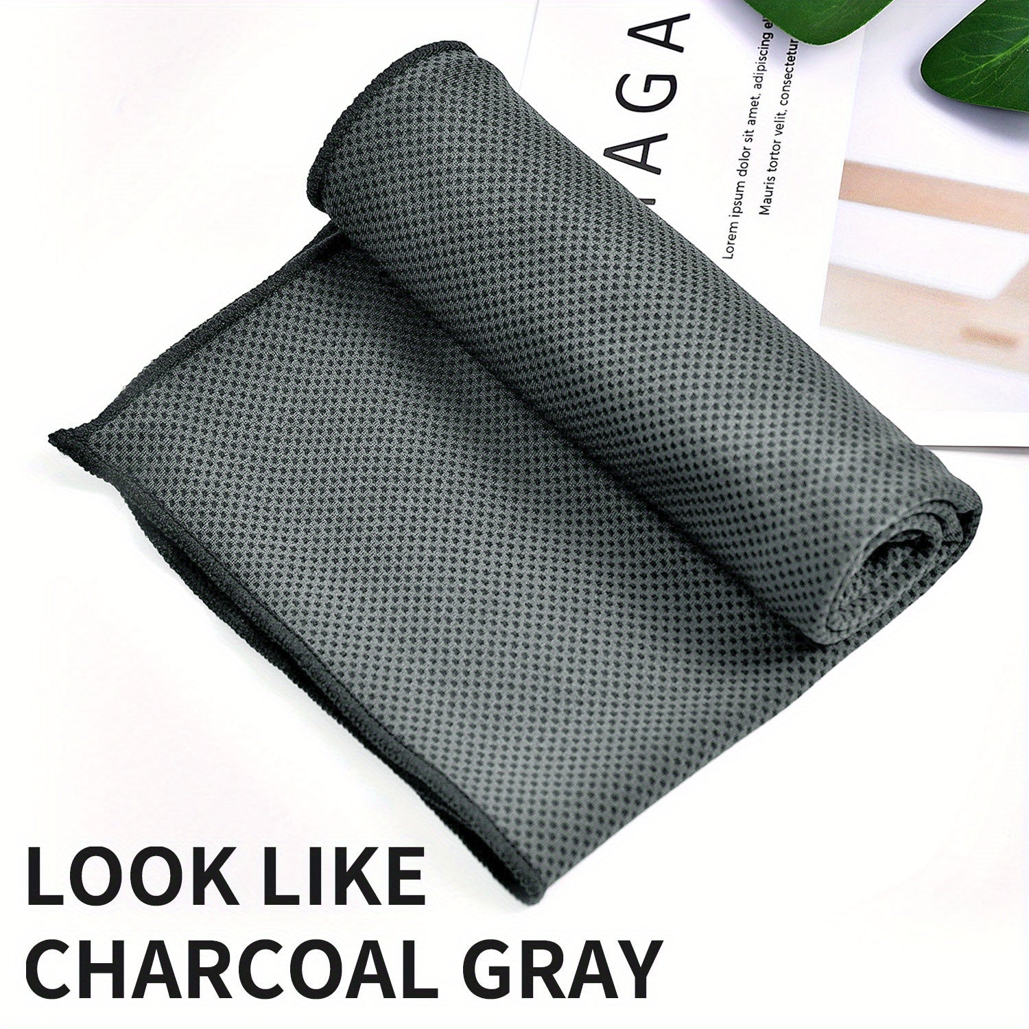 Soft Breathable Cooling Towel Quick Dry for Yoga Running Gym - 1pc