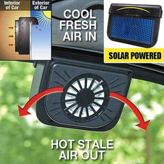 Solar-Powered Stroller Fan and Deodorizer