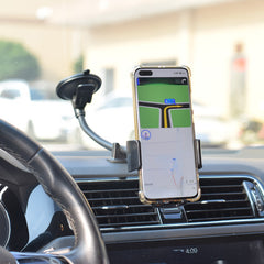 Universal Long Arm 360 Windshield Car Phone Holder