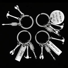 Mini Stainless Steel Tool Keychain for Men Women