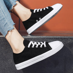 Women's Lightweight Skate Shoes Low Top Casual Lace Up Sports Shoes Outdoor