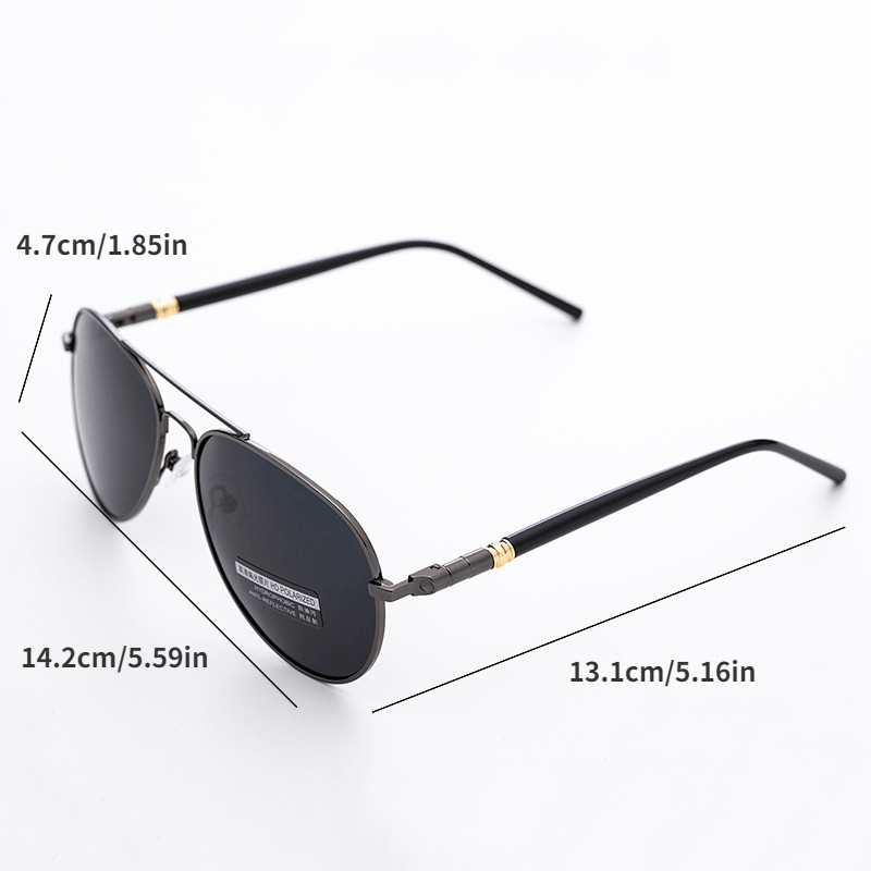 Men's Aviator Polarized Sunglasses UV Protection