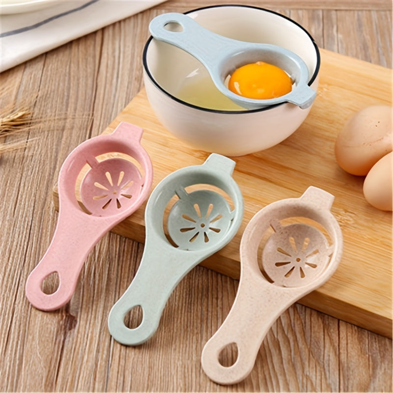 3pcs Egg Separator Yolk Filter Kitchen Gadget