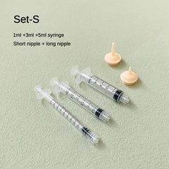 Pet Nursing Kit for Small Animals - Feeding Bottle, Syringes, Nipples