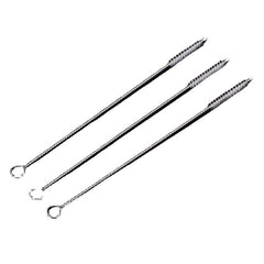 Stainless Steel Straw Cleaning Brush Soft Bristles