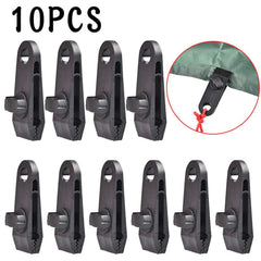 10pcs Tarp Clamps Awning Tent Canopy Clamp Clip Snap Canvas