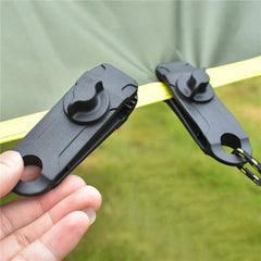 10pcs Tarp Clamps Awning Tent Canopy Clamp Clip Snap Canvas
