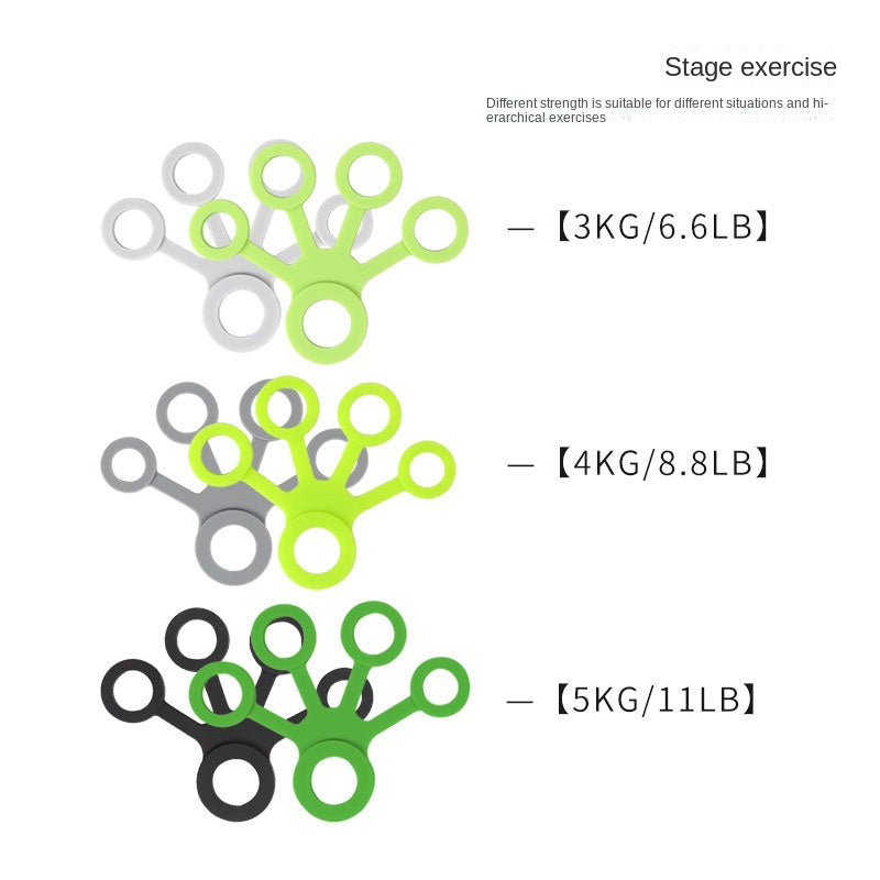Silicone Yoga Finger Tensioner for Hand Rehabilitation