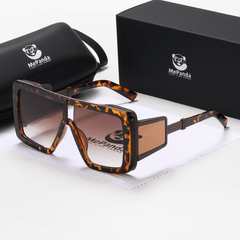 MePanda Vintage Square Frame Sunglasses