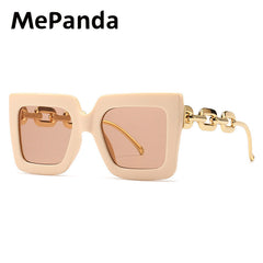 MePanda Large Frame Sunglasses Unisex Vintage Style