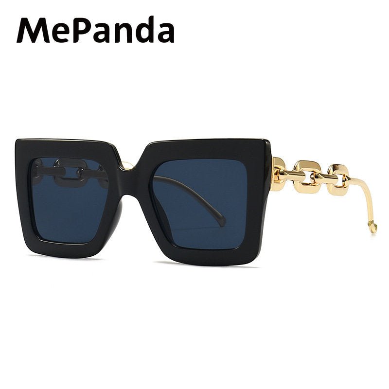 MePanda Large Frame Sunglasses Unisex Vintage Style