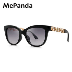 MePanda Vintage Temple Square Sunglasses