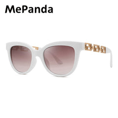 MePanda Vintage Temple Square Sunglasses