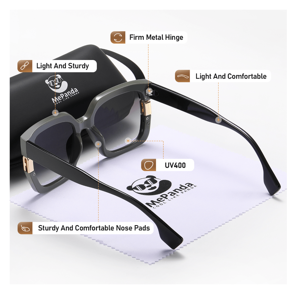MePanda Square Unisex Sunglasses