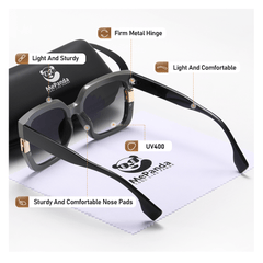 MePanda Square Unisex Sunglasses