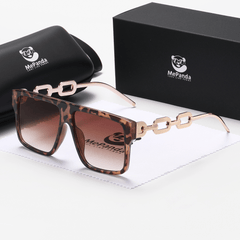 MePanda Square Frame Vintage Sunglasses Unisex Party Sunglasses
