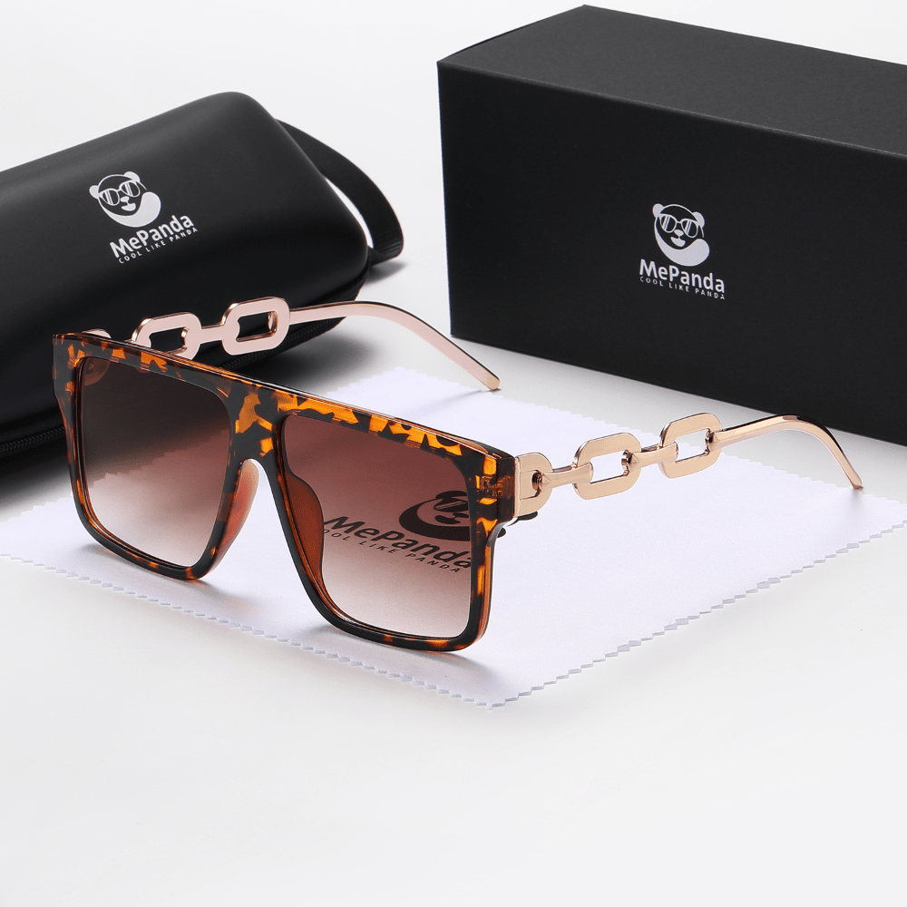 MePanda Square Frame Vintage Sunglasses Unisex Party Sunglasses
