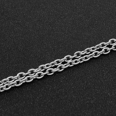 Stainless Steel Men's Necklace Titanium Steel Chain Cross Chain Accessories