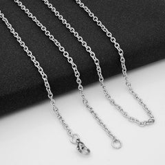 Stainless Steel Men's Necklace Titanium Steel Chain Cross Chain Accessories