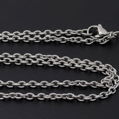 Stainless Steel Men's Necklace Titanium Steel Chain Cross Chain Accessories
