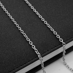 Stainless Steel Men's Necklace Titanium Steel Chain Cross Chain Accessories