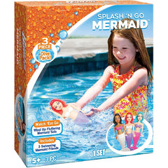 4pcs Mermaid Water Pool Toy Diving Set