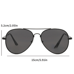 Men's Polarized Aviator Driving Sunglasses UV Protection