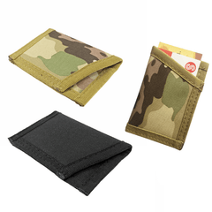 Camouflage Canvas Kids Coin Purse Outdoor Sports Wallet