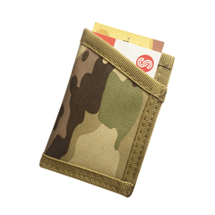Camouflage Canvas Kids Coin Purse Outdoor Sports Wallet