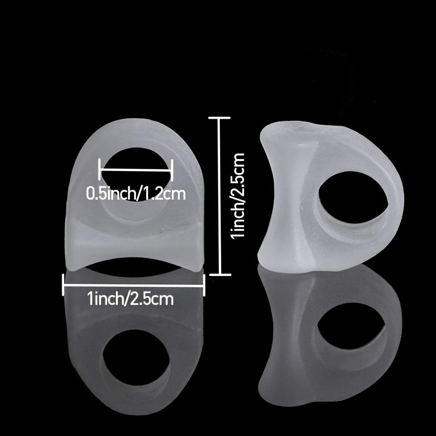 Soft Gel Toe Separators for Overlapping Toes Bunions - 2pcs/10pcs
