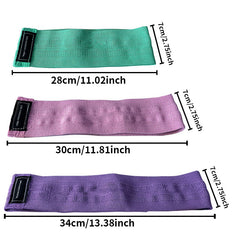 Stretchy Squat Elastic Resistance Bands Yoga Exercise Fitness