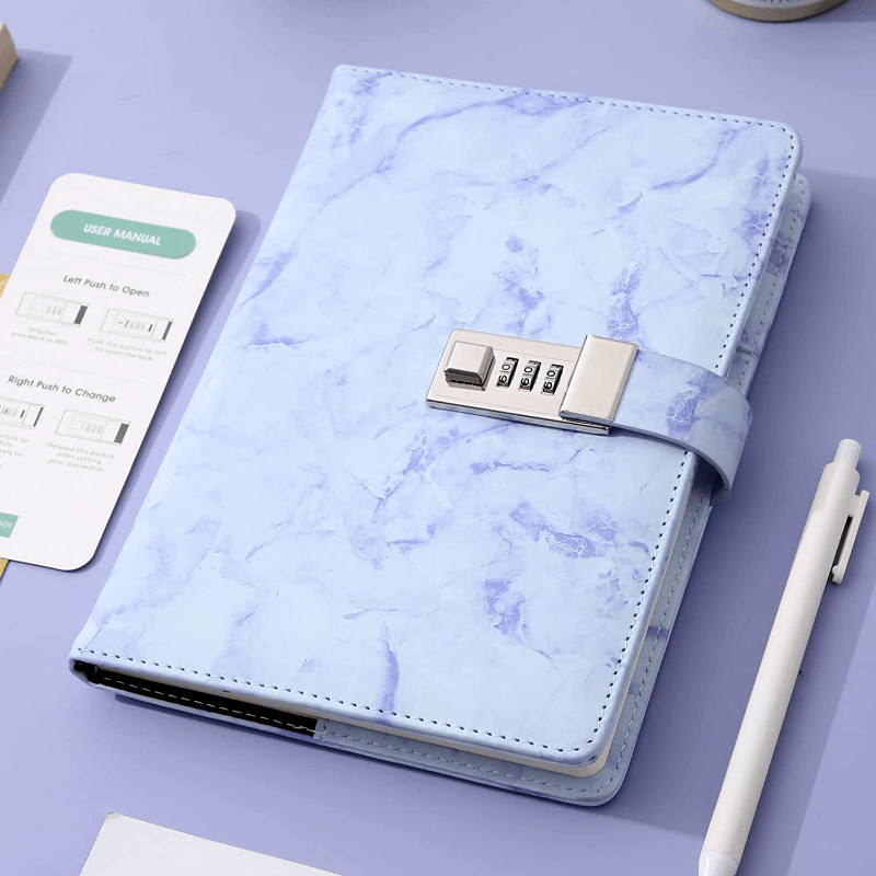 Locked Diary With Lock For Girls 192 Pages Waterproof
