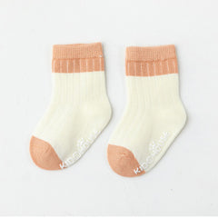 8 Pairs Baby Girls Non-Slip Socks Breathable Winter Toddler Children's Socks