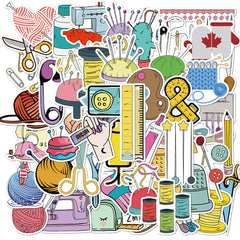 50pcs Waterproof Vinyl Stickers for Water Bottle Laptop Phone Luggage