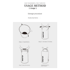 Waterproof PVC Bucket Bag for Outdoor Sports